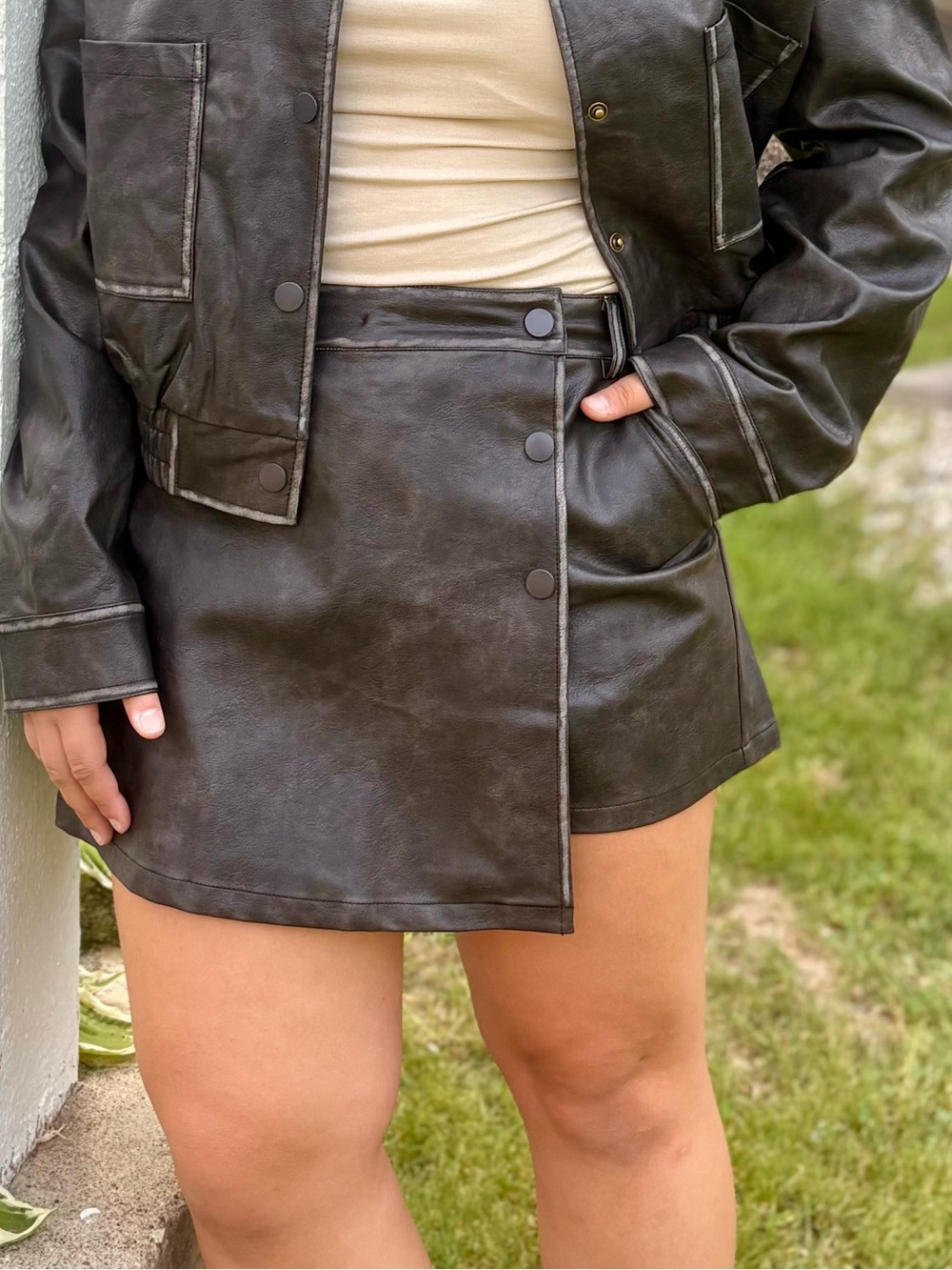 Espresso Edit - Skort